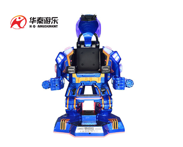 鋼鐵俠廣場(chǎng)行走機(jī)器人(黃色)    