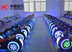 華秦游樂30臺(tái)太子摩托車出貨迪拜